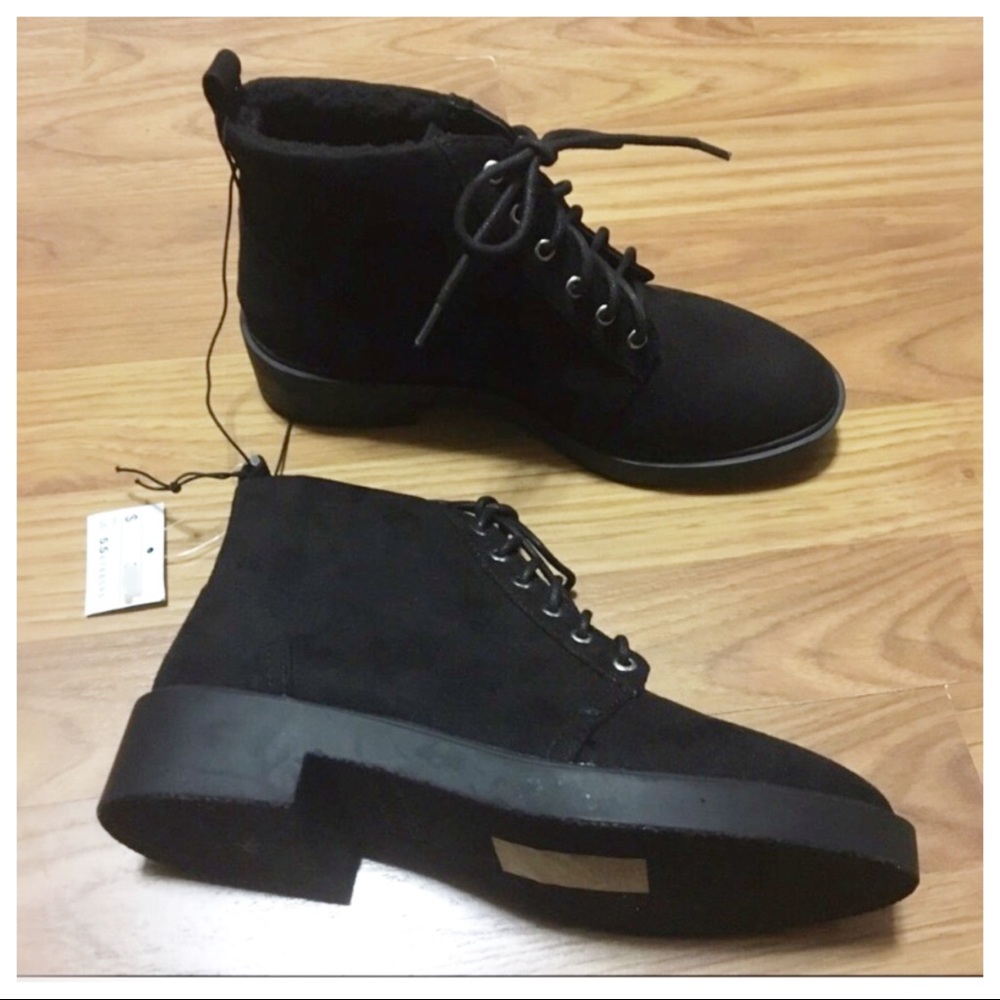 H&M Lace Up Boot